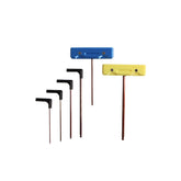 3D Printer Accessories S2 Allen Wrench Screwdriver Tool Kit with T-Shaped Handle Ball Head Universal Repair Tool Hex Screwdriver