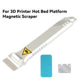 Upgraded Magnetic Hot Bed Scraper for Bambu Lab 3D Printer with Replaceable SK5 Blade