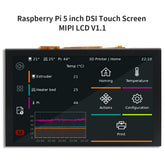 FYSETC Raspberry Pi 5 inch DSI Touch Screen MIPI LCD V1.1 5 Inch LCD Touch Screen 800 X 480 DSI Display IPS Working With Raspberry Pi5/4B/CM4/3B+/3A+/3B/CM3/CM3+/2B/B+/A+