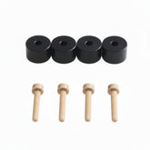 Voron PEEK Heated Bed Feet Isolation Column Hotbed Protector Cushion Damping for Voron 2.4 R2 Voron Trident 3d Printers