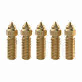 10pcs Brass Nozzles for Creality K1/K1 Max High-speed 3D Printer Nozzles 0.3/0.4/0.6/1.0/1.2mm 1.75mm Filament for K1MAX CR-M4