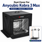 FYSETC Dust Cover for Anycubic Kobra 3 Max 3D Printer Enclosure Waterproof Fireproof Oxford Cloth with Silver Lining Viewing Window