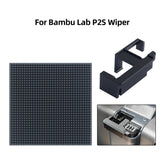 Upgraded Nozzle Wiper Assembly For Bambu Lab P2S 3D Printer With Cuttable Silicone Pad Hotend Residue Cleaning Replacement