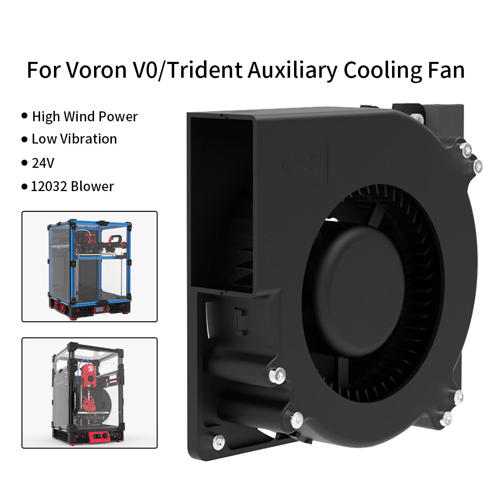 Fysetc 24V 12032 Model Strong Wind Big Blower Auxiliary Cooling Fan Lo fysetc-24v-12032-model-strong-wind-big-blower-auxiliary-cooling-fan-lo