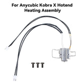 Hotend Heating Assembly Kit for Anycubic Kobra X 3D Printer