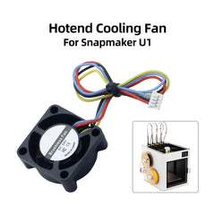 DC 24V Brushless Hotend Cooling Fan for Snapmaker U1 3D Printer Low Noise Stable Operation with 135mm Cable