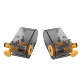 Left Right Filament Funnel Unit for Bambu Lab AMS Lite A1 A1 Mini 3D Printer Slot 1 2 3 4 Internal Feeder Sensor Component