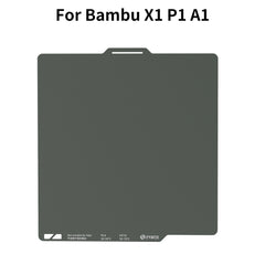 CryoNix Upgraded Build Plate Double-sided Easy To Printing Steel Sheet for Bambu H2D X1 P1 A1 3D Printers