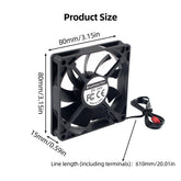 DC 24V 80x15mm Cooling Fan Kit for Anycubic Kobra S1C / S1 Combo