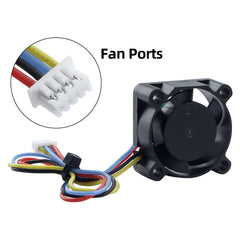 DC 24V Brushless Hotend Cooling Fan for Snapmaker U1 3D Printer Low Noise Stable Operation with 135mm Cable