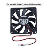 24V DC Cooling Fan Kit for Anycubic Kobra S1 Combo Series