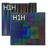 Build Plate Upgrade H1H Build Plate Double Sided Spring Steel Sheet Beam Pattern on one side and Phantom Pattern on the other side for Bambulabs X1 X1E X1C P1P P1S A1 /MK52/MK4