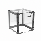 3d Printer Enclosure Dust-proof Display Cover with LED and Filter 3D Printer Acrylic enclosure for Creality Bambu Prusa