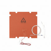300*300 350*350mm Perforated Silicone Heated Bed Heating Pad 110V 220V 750W/1000W 3D Printer Silicone Heater