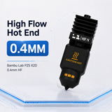 Hardened Steel High Flow Hotend 0.4mm 0.6mm for Bambu Lab P2S X2D 3D Printer Quick Swap Magnetic Installation