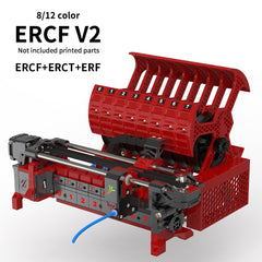 VORON 2.4/Trident Rabbit ERCF V2 Multi-color 8 /12 Color Kits 2.0 Enraged Upgrade Kits Multi Material MMU For Klipper 3D Printer