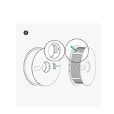 For Bambu Lab 3D Printer High Temperature Material Rack Reusable Spool for ABS ASA PA6-GF ABS-GF Filament