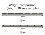 FYSETC Upgraded Hollow Rail MGN12H/MGN9H 300mm 350mm 400mm Linear Guide Rail Slide Carriage 3D Printer part for Voron 3d Printer Support OEM/ODM