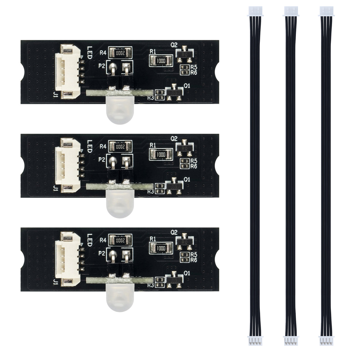 3Pcs LED Light Board for Anycubic Kobra 3 3D Printer