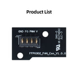 Fan Adapter Board for Flashforge AD5X 3D Printer, 4-Pin Fan Interface Converter