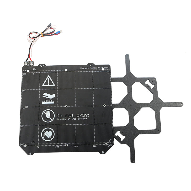 FYSETC Voron Switchwire 3d Printer Heated Bed 24V MK3 Y carriage For Prusa i3 MK3S MK52 and Voron Switchwire