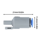 Filament Hub Tube for Bambu Lab A1 A1 Mini 3D Printer With Quick Release Blue Fitting  Extruder Original Replacement