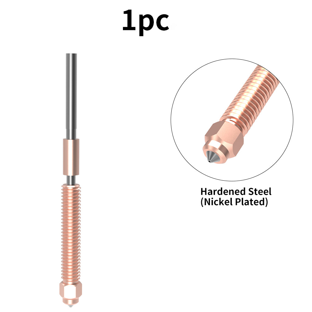 For Creality K2 Plus Upgraded Quick-Swap Nozzle 0.2mm 0.4mm 0.8mm Hardened Steel Nozzles 3D Printer Replacement Parts for K2