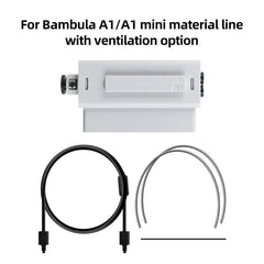 AMS Hub Adapter for Bambu Lab A1/A1 Mini Multi-Color Feeding System Connector