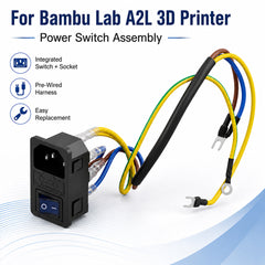 Power Switch Assembly for Bambu Lab A2L 3D Printer