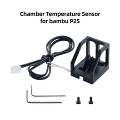 Chamber Temperature Sensor Complete Kit with Bracket Screws Tool for Bambu Lab P2S 3D Printer