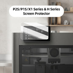 Screen Protector for Bambu Lab P2S / P1S / X1 / H Series, HD Clear Anti-Scratch Film