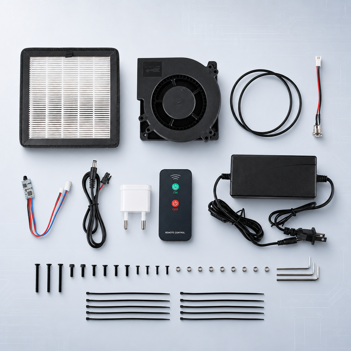 Air Filtration Kit For Bambu Lab P2S 3D Printer