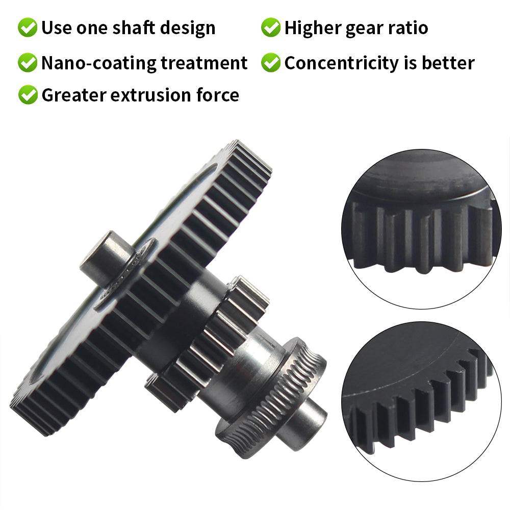 Nanocoated Mold Steel Integrated Extruder Gear For ELEGOO Neptune 4