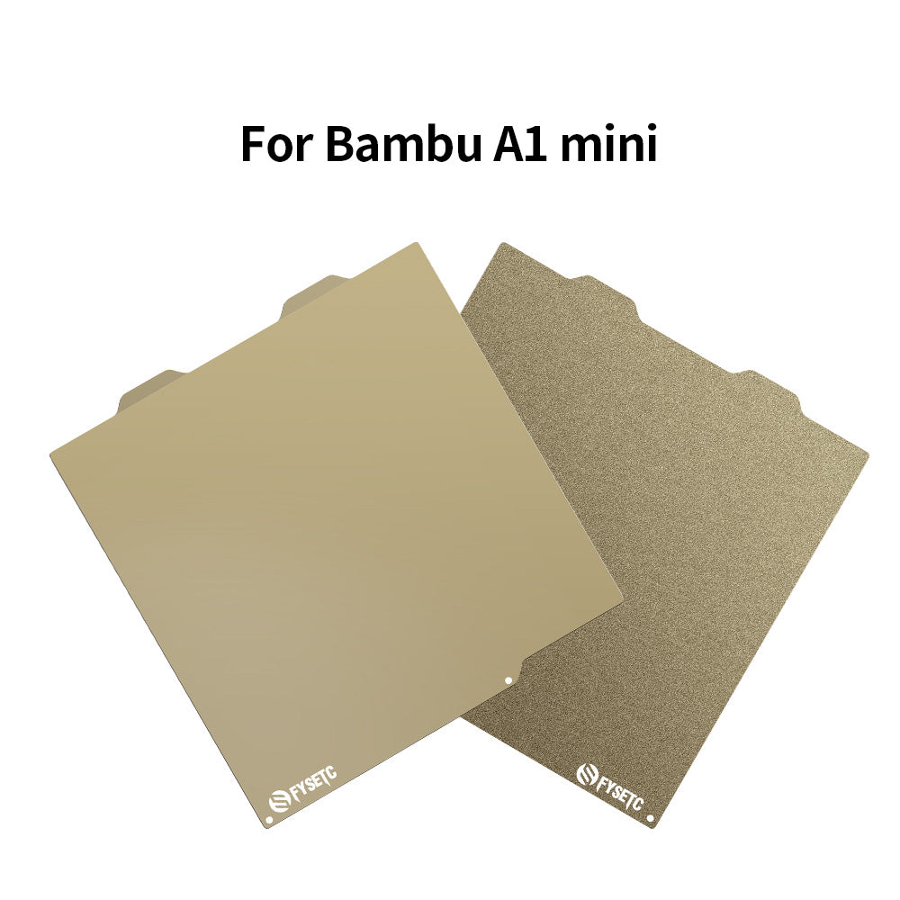 For Bambu lab A1 Mini Smooth PEI Build Plate Textured PEI Sheet And Double Textured PEI Spring Steel Build Plate For Bambu A1 Mini