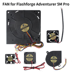 3D Printer Fan for Flashforge Adventurer 5M Pro/AD5M Cooling Fan for Adventurer 5M Series 3d Printer