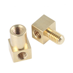 Hot Melt Nut Press-in Head 90° Connector for 3D Printing, Fits M4 Soldering Iron