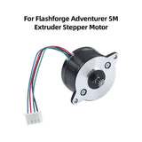 Extruder Stepper Motor for Flashforge Adventurer 5M 3D Printer Pre-installed Drive Gear With 4Pin Terminal Cable