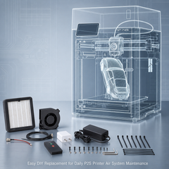 Air Filtration Kit For Bambu Lab P2S 3D Printer