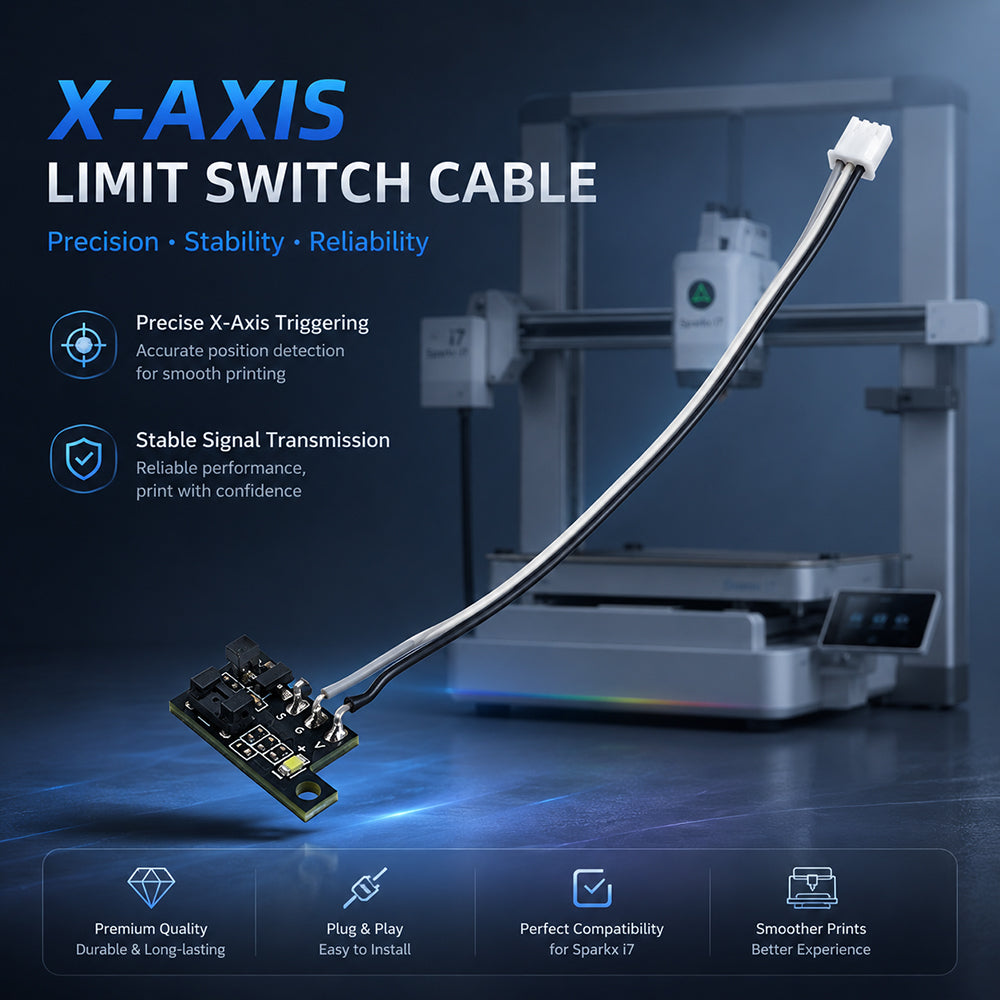 X Axis Limit Switch for Creality i7 3D Printer Mechanical Endstop Sensor Replacement Part for X Axis Homing