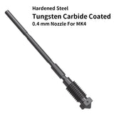 FYSETC Hardened Steel Tungsten Carbide Coating 0.4 mm Nozzle High Temperature High Speed Printing For Prusa MK4 3D Printers