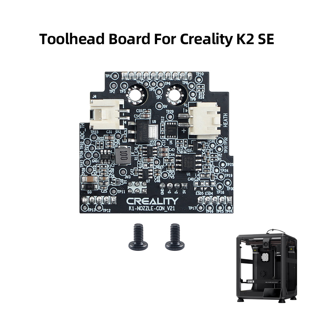 V21 Version Spec Toolhead Control Board for Creality K2 SE 3D Printer  with 2pcs Mounting Screws Exclusive