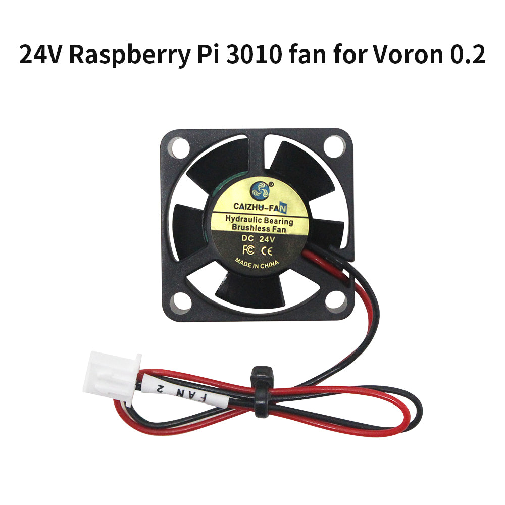 FYSETC 24V Hydraulic Fan Raspberry Pi 3010 Fan For Voron 0.2 3D Printer Accessories