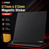 FYSETC Magnetic Sticker for Creality K1 MAX 317x312mm 1.5mm Thick Soft Magnetic Base Heat Resistant Strong Magnetic Hold 3D Printer Part