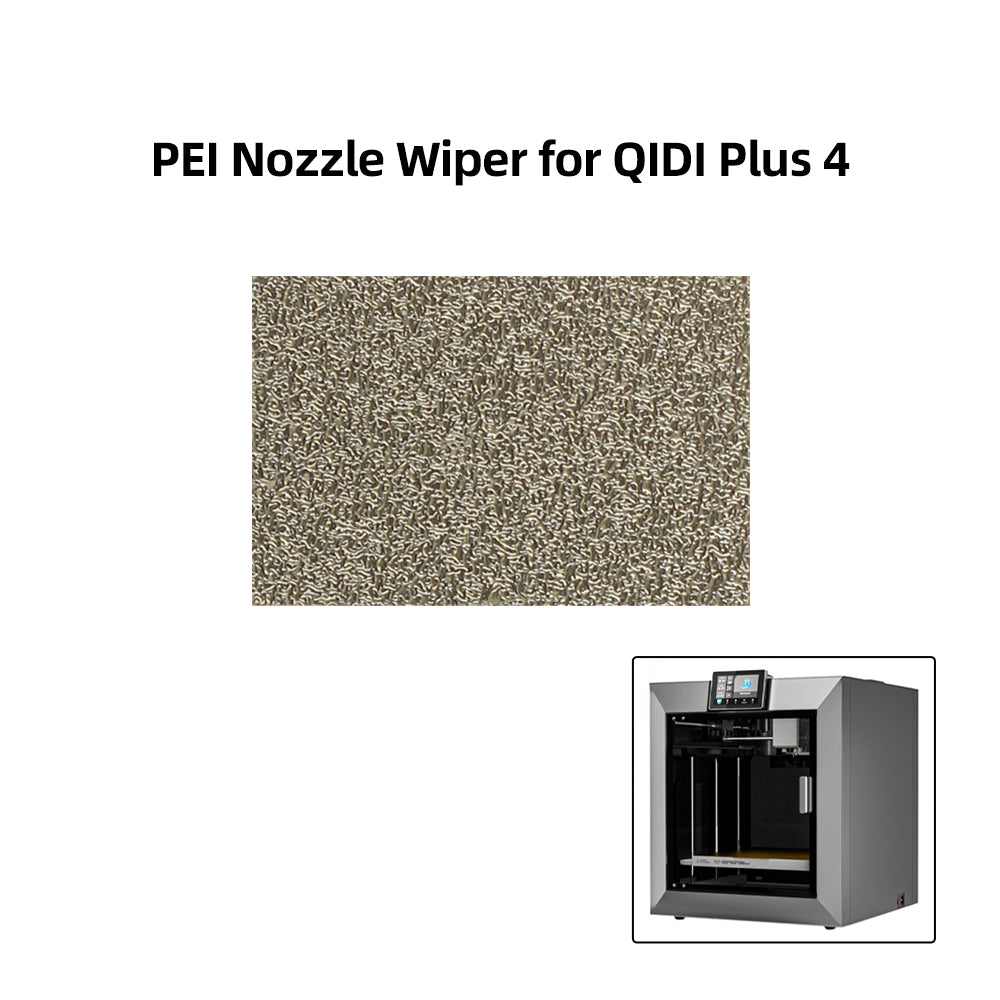 PEI Nozzle Wiper for QIDI Plus4 3D Printer With Self-adhesive Backing  Automatic Nozzle Cleaning Replacement