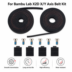XY Axis Belt Kit for Bambu Lab X2D 3D Printer