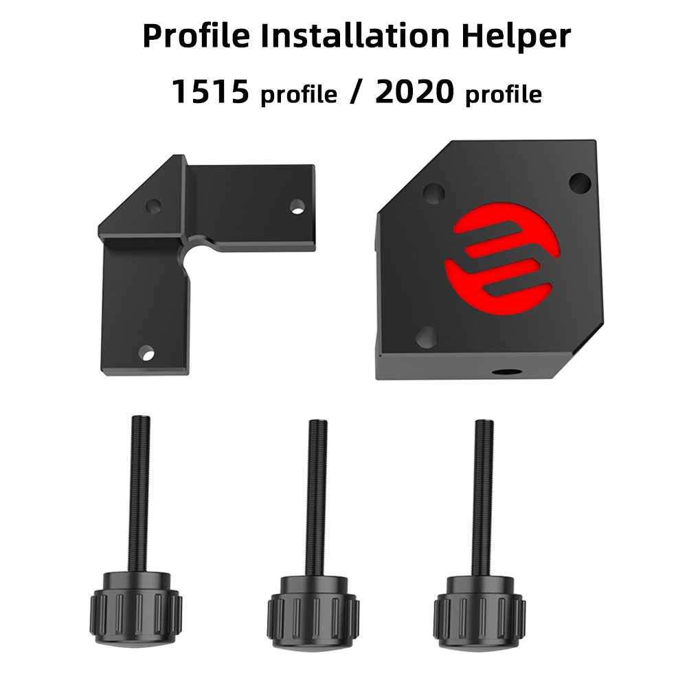 FYSETC CNC metal Right Angle Ruler for Voron V0 3D Printer 15/20 Micron Salad Fork Rigrat 2.4 Profile Installation Helper