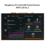 FYSETC Raspberry Pi 5 inch DSI Touch Screen MIPI LCD V1.1 5 inch LCD Touch Screen 800 X 480 DSI Display IPS Working With Raspberry Pi5/4B/CM4/3B+/3A+/3B/CM3/CM3+/2B/B+/A+