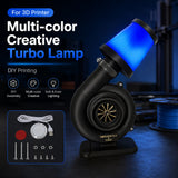 DIY Turbo Lamp Kit for 3D Printing Projects Creative Desk LED Light USB Powered 5V 2W with Switch for Maker Desktop Decoration