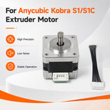 High Precision Extruder Motor for Anycubic Kobra S1 S1C 3D Printer 10 Tooth Gear Low Noise Stable Operation Direct Replacement