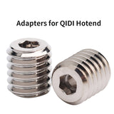 FYSETC Plated Copper Adapter For QIDI Hotend  3D Printer Converter Compatible With V6 Nozzle ZS V6 NOZZLE